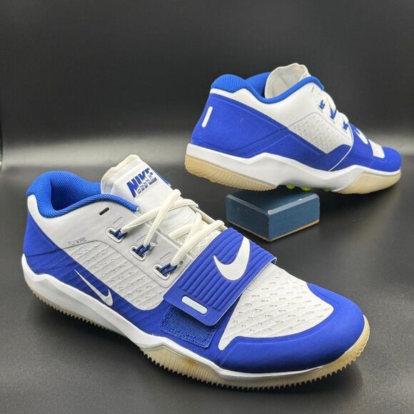 Nike Alpha Menace Turf Low 'White Game Royal' - Picture 6 of 13
